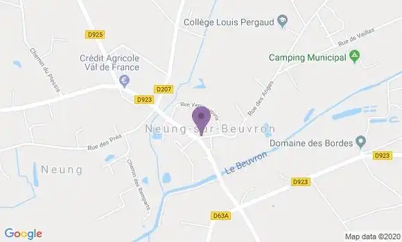 Localisation Brigitte Coudène