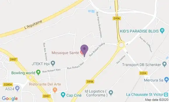 Localisation Anne Sophie Pocard