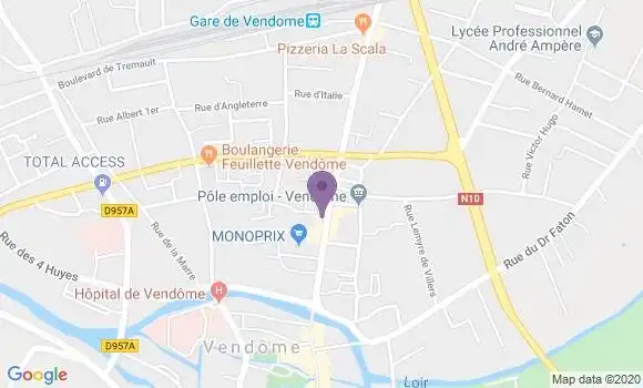 Localisation Victoire Poirier