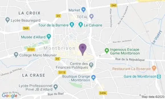 Localisation Pierre Louis Magat