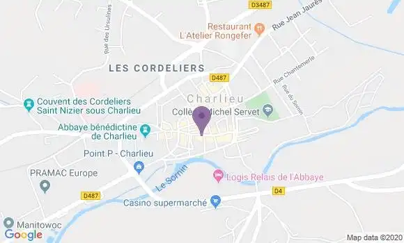 Localisation Clotilde Paquentin