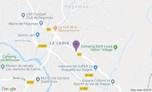 Localisation Muriel Riegert