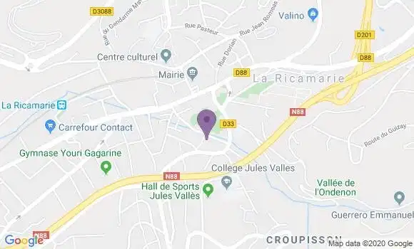 Localisation Cédric Choulet