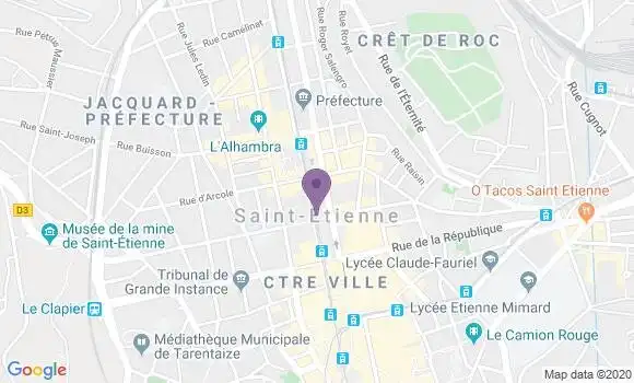 Localisation Emilie Dechandon