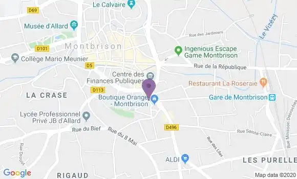 Localisation Lydiane Faure