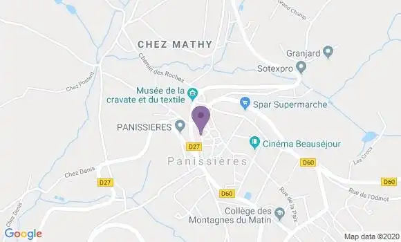 Localisation Magali Chareyre