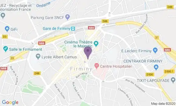Localisation Marion Soulier