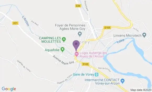 Localisation Anne Lise Simond