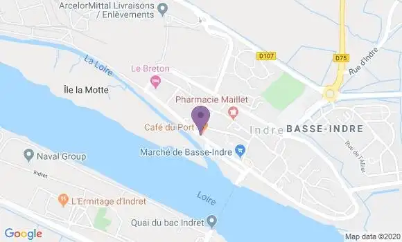 Localisation Thomas Angin