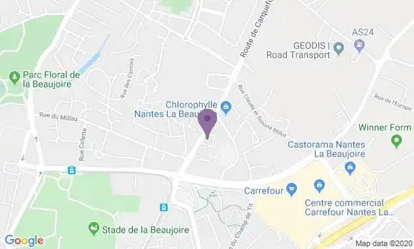 Localisation Laurence Saillant