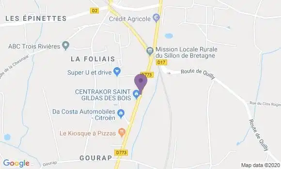 Localisation Caroline Suire