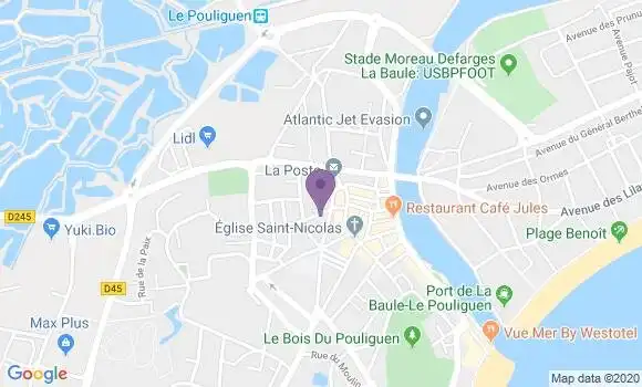 Localisation Nicolas Robert