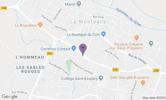 Localisation Gabrielle Martinez