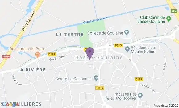 Localisation Eric Lafargue