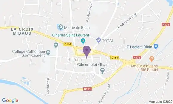 Localisation Thomas Courtine