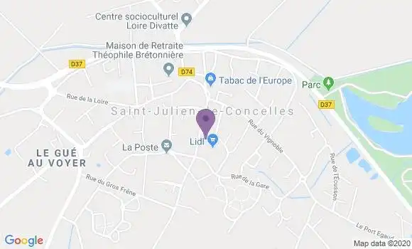 Localisation Pascal Crouton