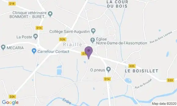 Localisation Nelly Bompois