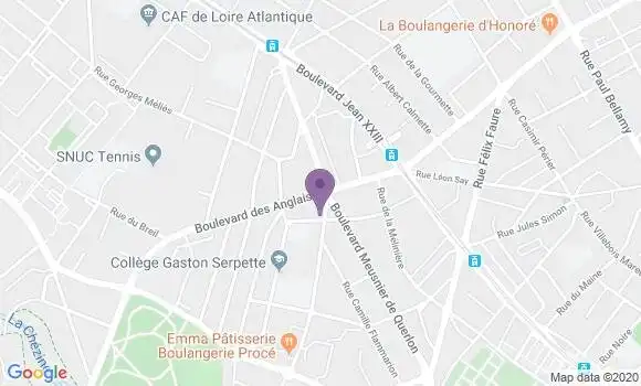 Localisation Mathieu Bureau