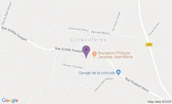 Localisation Aurore Drouin