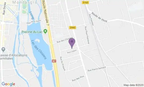 Localisation Fanny Chambon