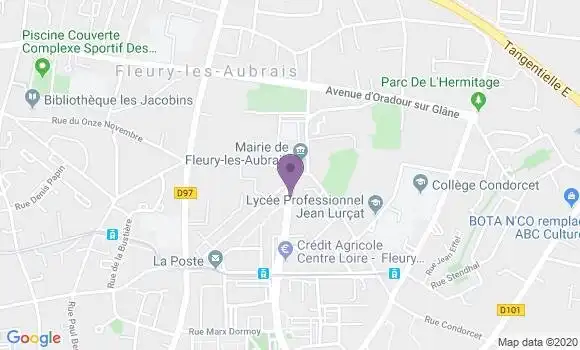 Localisation Nicolas Blain