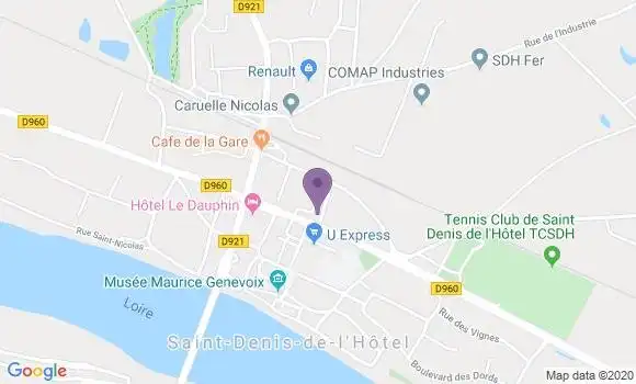 Localisation Delphine Ravoisier