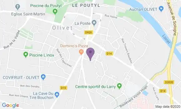 Localisation Fanny Soodts