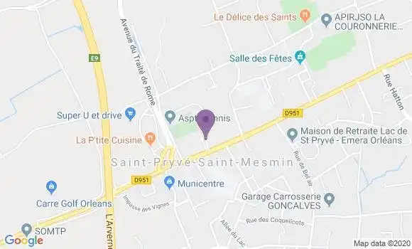 Localisation Sabine Tellier