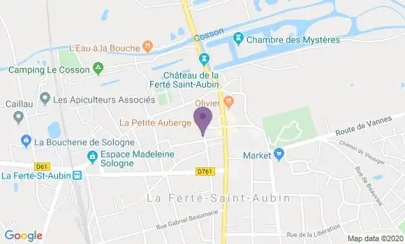 Localisation Bénédicte Vergnet