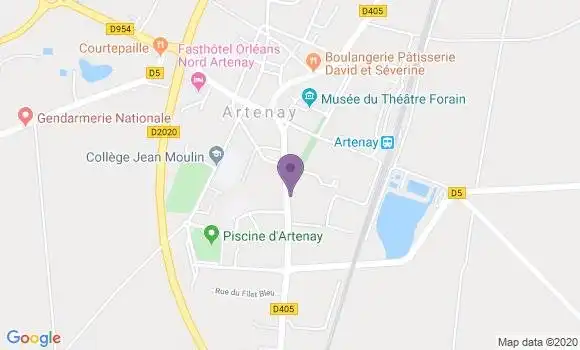 Localisation Audrey Legras