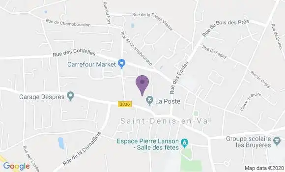 Localisation Caroline Gatelet