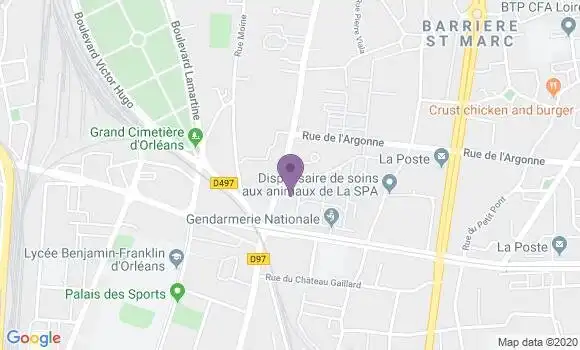 Localisation Jennifer Giraud