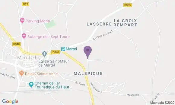 Localisation Bénédicte Thamie