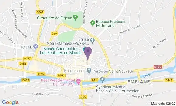 Localisation Denis Chauffeton