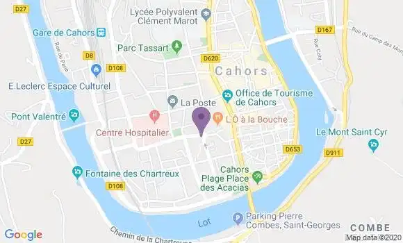 Localisation Catherine Maurel