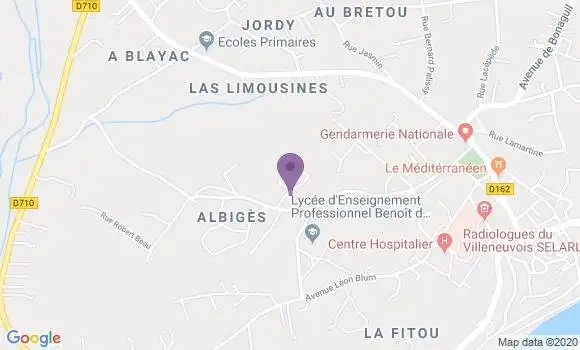 Localisation Jérôme Larroque