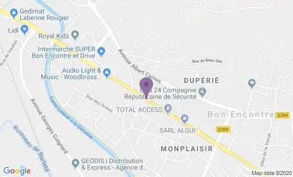 Localisation Christophe Ferreyrol