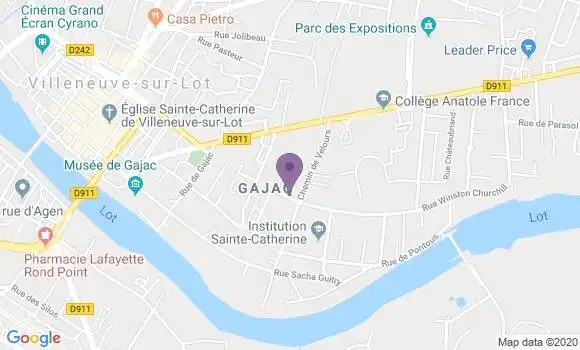 Localisation Frédéric Gustin