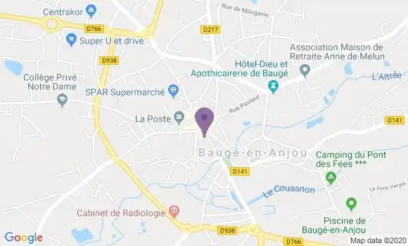 Localisation Maud Cailloce