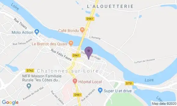 Localisation Elise Brossard Marais