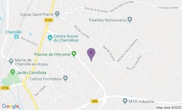 Localisation Anne Sophie Sourisseau