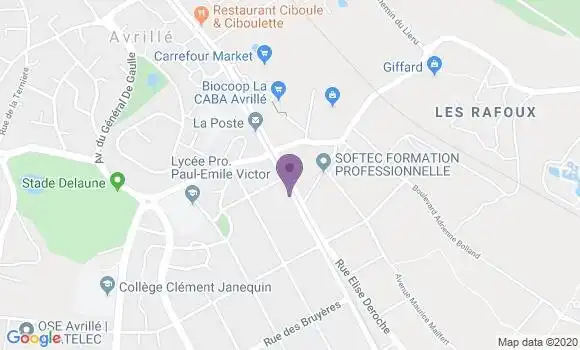 Localisation Karine Auger