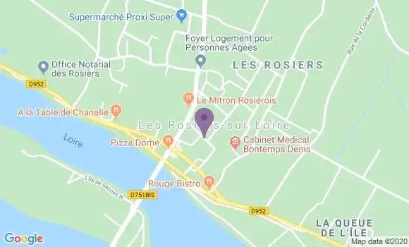 Localisation Mathilde Ozanne