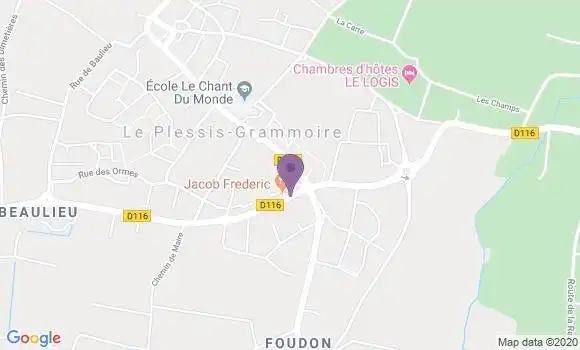 Localisation Marie Maillet Frouin