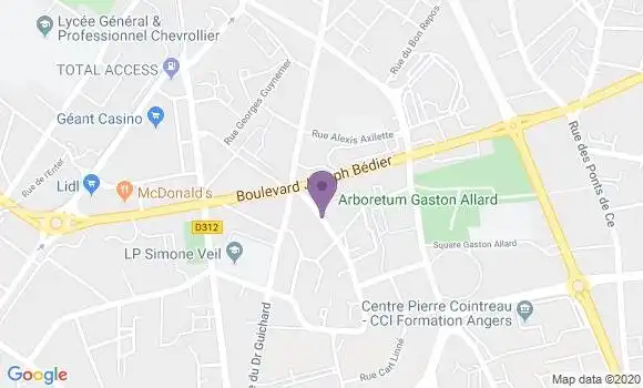 Localisation Philippe Larpent