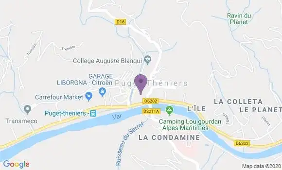 Localisation Laurent Laville