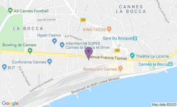 Localisation Eric Le Frant