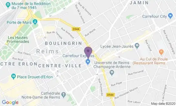 Localisation Aurore Geers