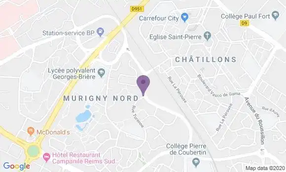 Localisation Fabienne Delaine
