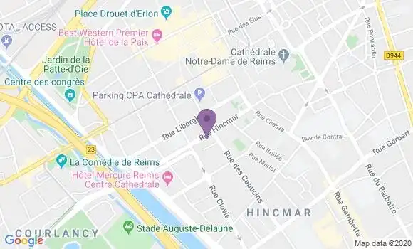 Localisation Henri Thiebault